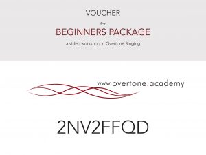 Gift Voucher for Beginners Package