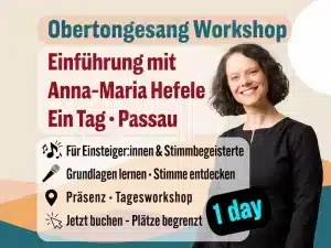 Tagesworkshop Obertongesang in Passau (18.10.2025) >>early bird price<<