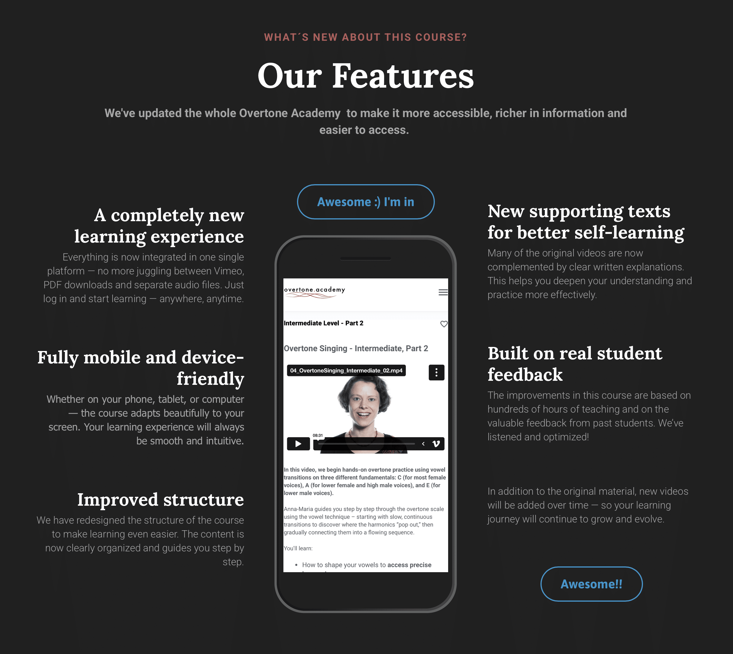 Info on the new overtone singing video course!